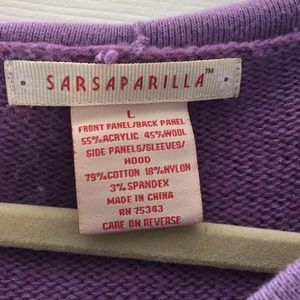 Sweaters - Sarsaparilla hoodie zip up sweater Sweaters - Sarsaparilla hoodie zip up sweater