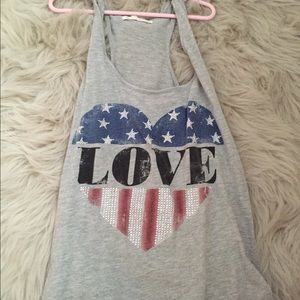 Cute forth of July tank