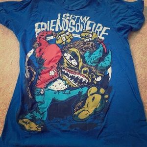 I Set My Friends On Fire shirt