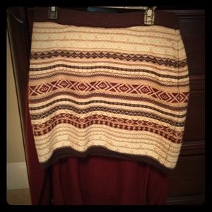 Sweater skirt