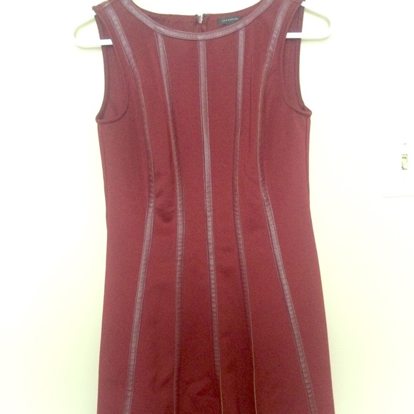 Ann Taylor maroon dress