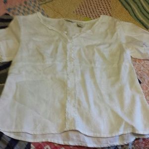 Short sleeve White blouse