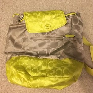 Coach backpack