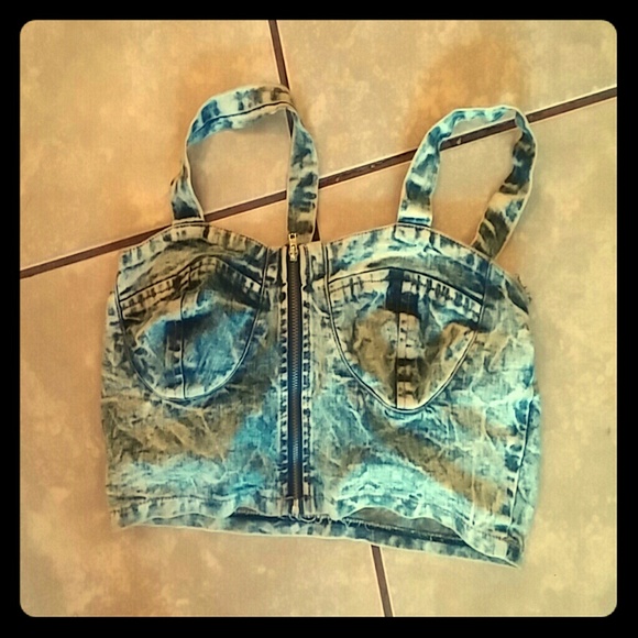 Jean pin up top
