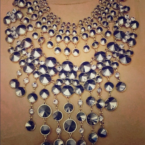 Dillard's Jewelry New Natasha Fine Jewelry Statement Necklace