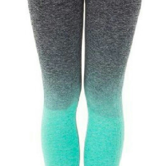 lime lush Pants - Ombre active pants