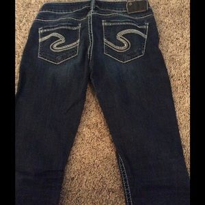 Woman's silver Berkley jeans