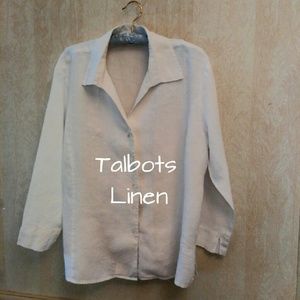 Talbot's White Linen