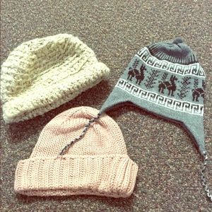 3 Winter Hats
