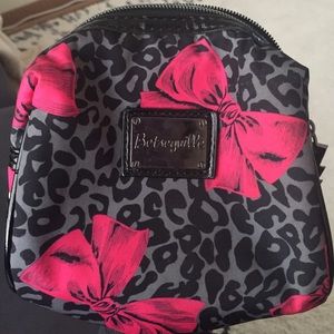 Betsey Johnson make up bag