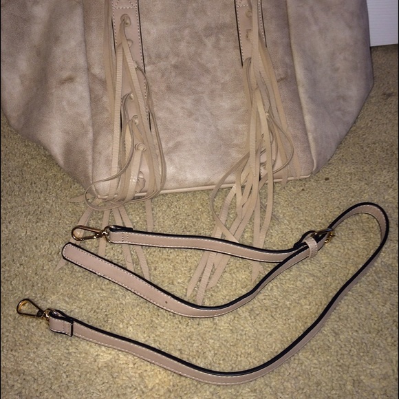 Large shoulder/wrist purse