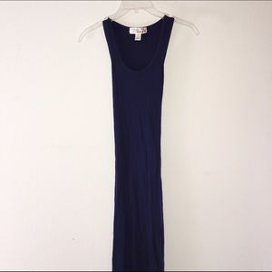 Navy Blue Maxi Dress