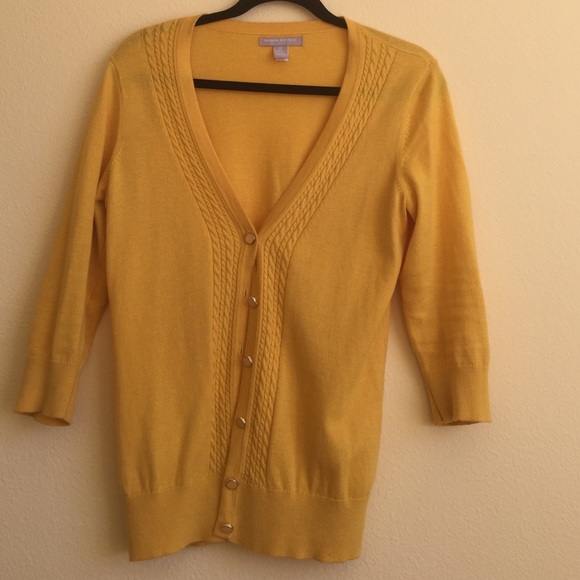 Yellow sweater