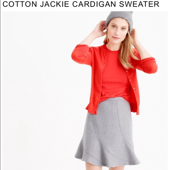 J Crew Cotton Jackie Cardigan