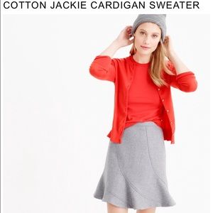 J Crew Cotton Jackie Cardigan