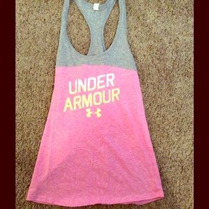 Women's razorback UA tank