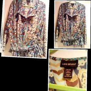 Multi colored Wrap Shirt (Reduced