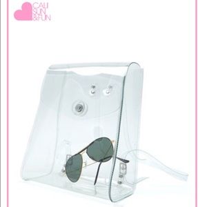 American Apparel Clear Mini Back Pack