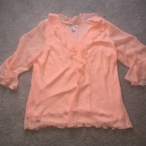 Dress Barn Tops - Coral blouse