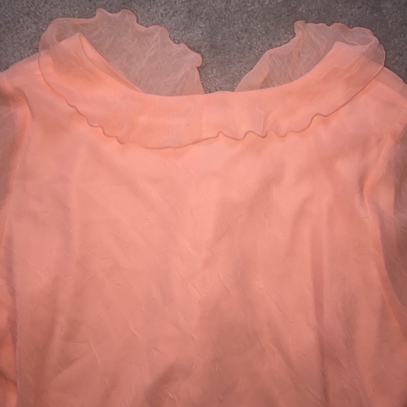 Coral blouse - Picture 4 of 4