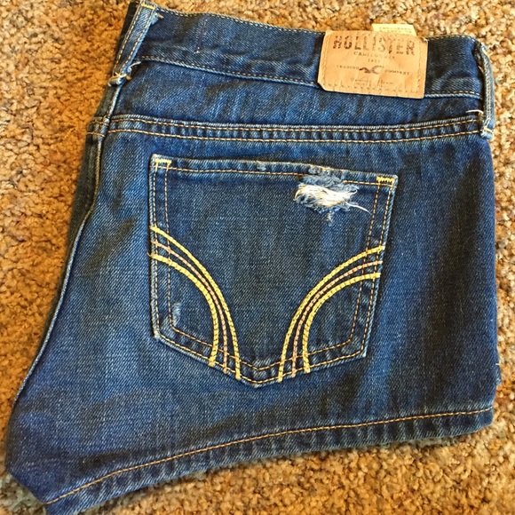 Hollister denim shorts
