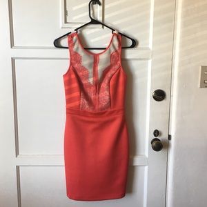 Red dress. Worn once for a special dinner.