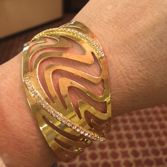 Stroili Oro Jewelry Stroili Yellow Gold Plate Swarovski Crystal