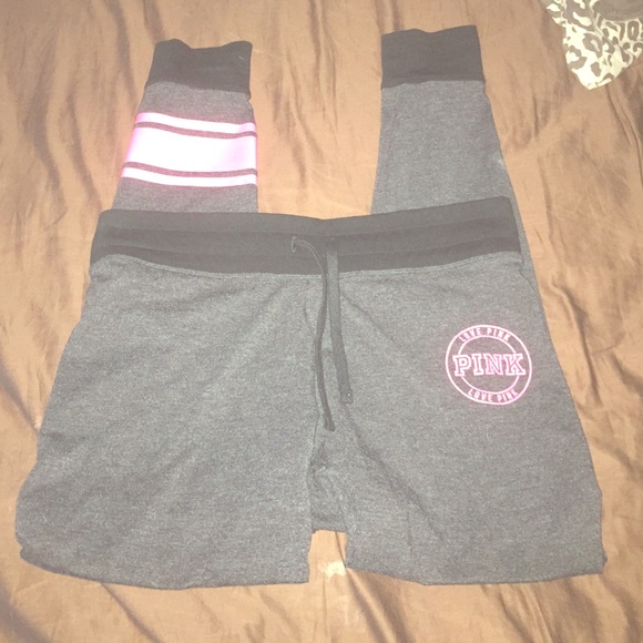 Pink joggers/leggings