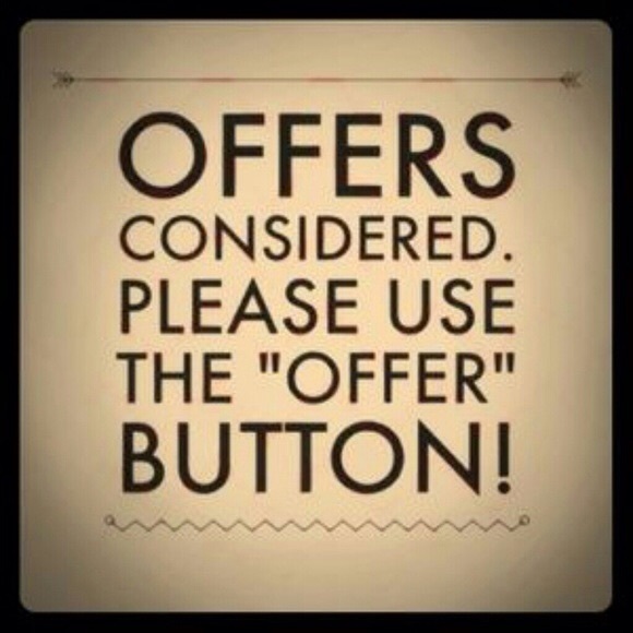 Willing to negotiate!