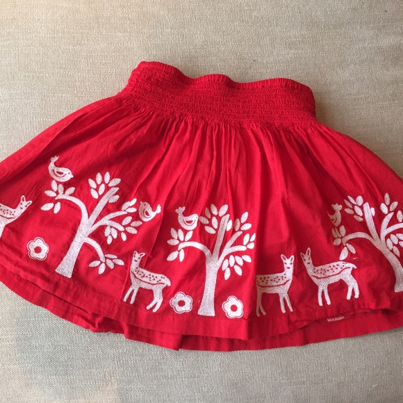 Girls Mini Boden Skirt size 7-8