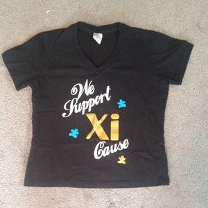 alpha xi delta support xi cause t-shirt