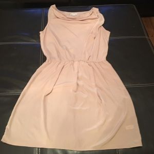 Beautiful,  tan dress