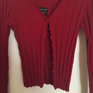 Vintage Bebe knit cardigan and tank -additional photos #2