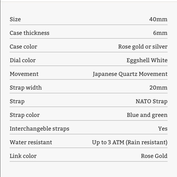 Danielle Wellington Watch - image 4