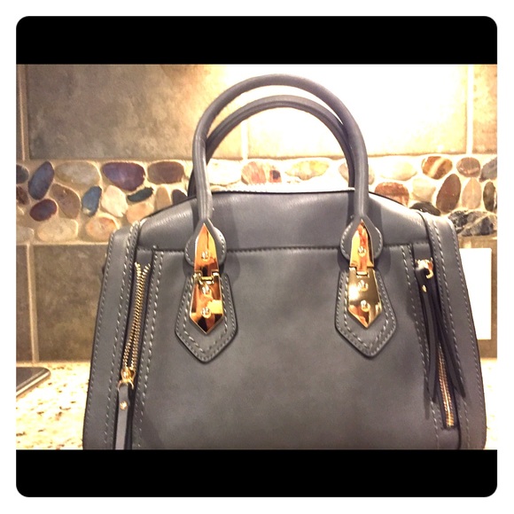 Brand new Gray Satchel