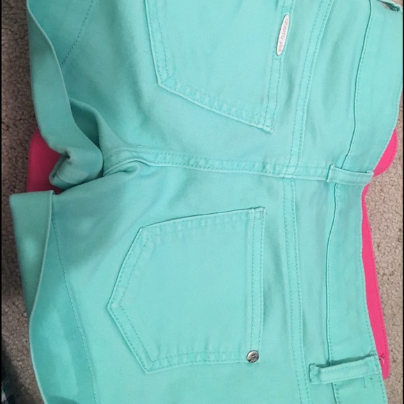 Mint and pink shorts - Picture 3 of 3