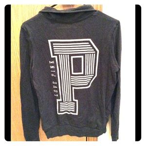 Women's VS PINK gray pullover