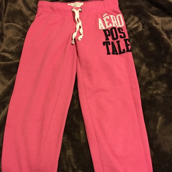 Aeropostale sweats.