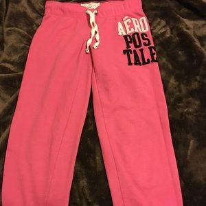 Aeropostale sweats.