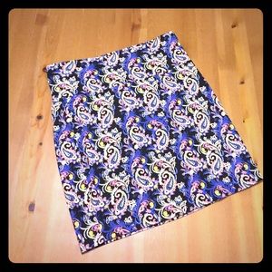 HOT!! Charlotte Russe Paisley Mini-Skirt
