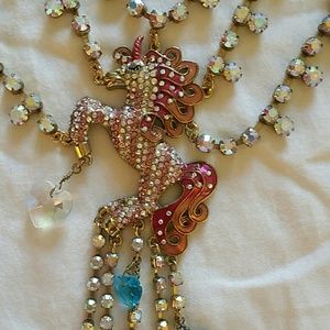 Betsey Johnson Unicorn Necklace