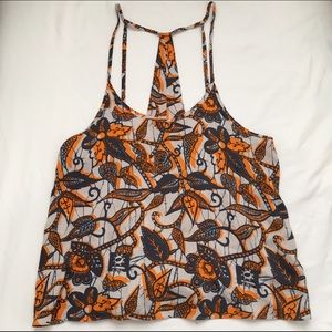 patterned tank top