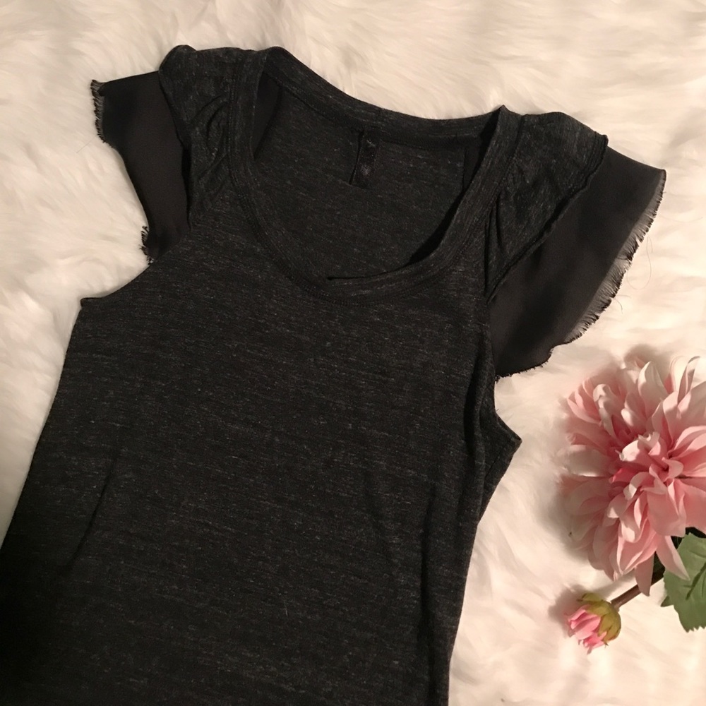 ModCloth Flutter Sleeve Top