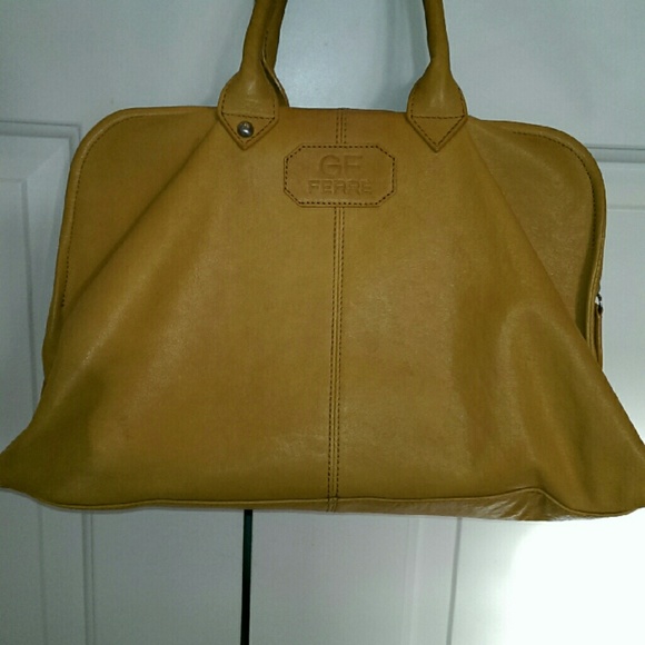 Yellow Gianfranco Ferre Purse