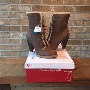 American Eagle (Payless) Scout heeled boots