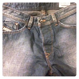 Diesel Darron Regular Slim Tapered Jeans 30w 32l