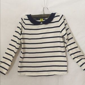 Nautical Peter Pan collar