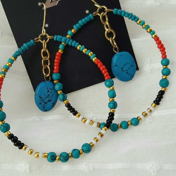 Zad Jewelry - BOHO CHIC beaded earrings