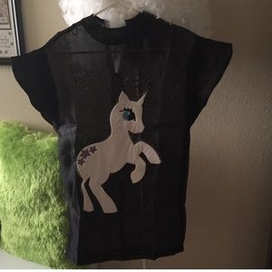 Joyce man .unicorn design dress