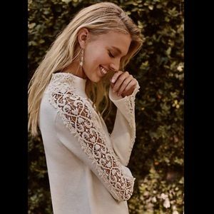 HOST PICK!🙆Anthropologie lace funnel neck sweater